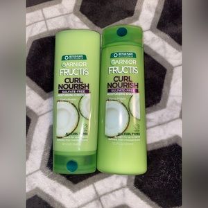 Garnier fructis curl nourish, shampoo and conditioner